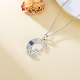Cat Necklace Sterling Silver Personalized 100 Cat Neckalce Jewelry Cat Gift for Women Girls and Cat Lovers