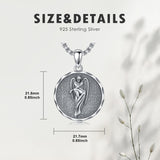 Sterling Silver Constellation Celestial Pendant Necklace Astrology Jewelry Birthday Gifts Christmas
