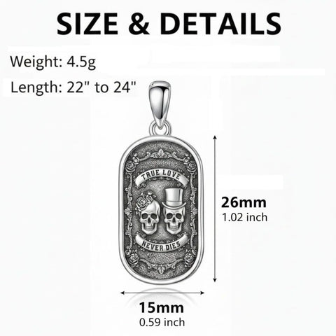 Sterling Silver Memento Mori Tree of Life Anubis Pendant Viking Amulet   Protection Pendant Necklace Halloween Gift