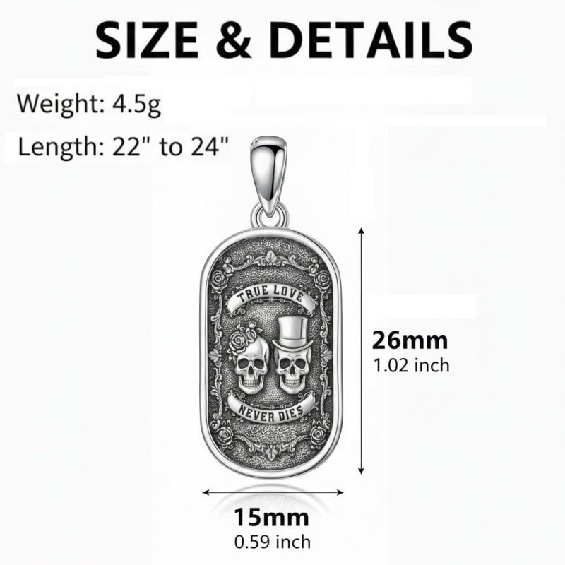 Sterling Silver Memento Mori Tree of Life Anubis Pendant Viking Amulet   Protection Pendant Necklace Halloween Gift