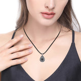 Pet Dog Celtic Urn Necklace Cremation Jewelry for Ashes Sterling Silver Paw Print Necklace Memorial Jewelry