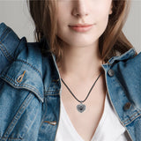 Pet Dog Celtic Urn Necklace Cremation Jewelry for Ashes Sterling Silver Paw Print Necklace Memorial Jewelry