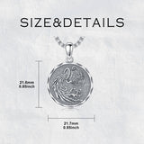 Sterling Silver Constellation Celestial Pendant Necklace Astrology Jewelry Birthday Gifts Christmas