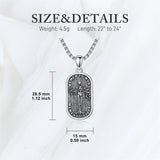 Sterling Silver Memento Mori Tree of Life Anubis Pendant Viking Amulet   Protection Pendant Necklace Egyptian Jewelry Christmas Birthday Gifts