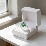 Sterling Silver 2-5 Birthstones Family Ring Gifts for Mother's Day