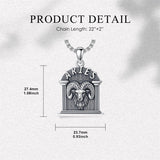 Sterling Silver Constellation Celestial Pendant Necklace