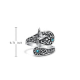 Sterling Silver Oxidized Dragonfly Butterfly Hummingbird Sea Turtle Anchor Cross Tree of Life Sunflower Spoon Ring