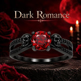 Sterling Silver 10K 14K 18K Gold Personalized Gothic Skull Ring Exquisite Spooky Jewelry for Halloween Lovers