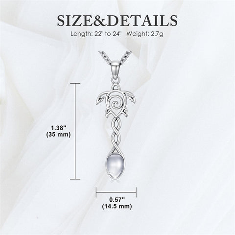 Sterling Silver Horse Turtle Dragon Masks Spoon Pendant Necklace