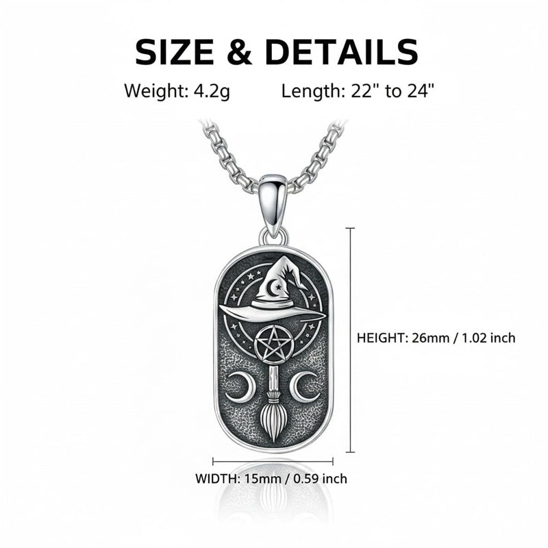Sterling Silver Memento Mori Tree of Life Anubis Pendant Viking Amulet   Protection Pendant Necklace Egyptian Jewelry Christmas Birthday Gifts