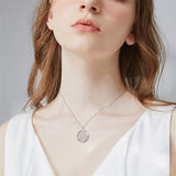 Sterling Silver Sister Necklace for 3 Sisters Pendant, Big Litter Sisters Birthday Jewelry Gift
