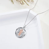 Sterling Silver Sister Necklace for 3 Sisters Pendant, Big Litter Sisters Birthday Jewelry Gift