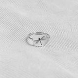 925 Sterling Silver Dragonfly Ring Lotus Ring Animal Ring Jewelry Gift For Women Girls