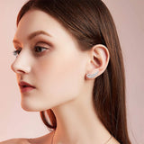 925 Sterling Silver Celtic knot Ear Climbers Earrings for Women