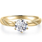 Stunning Flame Solitaire Engagement Ring Sterling Silver Cubic Zirconia Wedding for Women