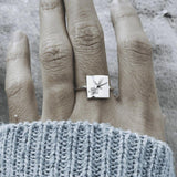 925 Sterling Silver Dragonfly Ring Lotus Ring Animal Ring Jewelry Gift For Women Girls