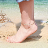 Woman 925 Silver Daisy Flowers Anklet Adjustable Jewellery Gift