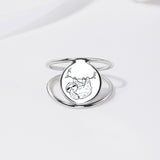 925 Sterling Silver Sloth Ring Animal Ring Sloth Jewelry
