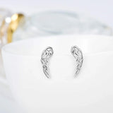 925 Sterling Silver Celtic knot Ear Climbers Earrings for Women
