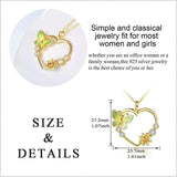925 Sterling Silver Heart Shape Butterfly Necklace Sunflower Sunshine Necklace Pendant Necklace Jewelry Gift for Wife Girlfriend Nature Necklace enjoy life creative 