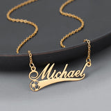 Soccer Custom Name Necklace