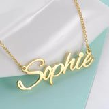 Personalized Name Necklace Custom Jewelry Sophie Adjustable 16”-20”