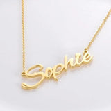 Personalized Name Necklace Custom Jewelry Sophie Adjustable 16”-20”