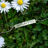 S925 Sterling Silver Wildflower Nature Bracelet
