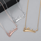 Soccer Custom Name Necklace