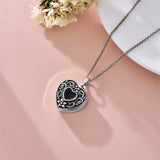 Sterling Silver Mustard Seed Locket Urn Necklace for Ashes