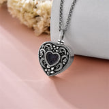 Sterling Silver Mustard Seed Locket Urn Necklace for Ashes