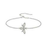 Summer Honey Bee Bracelet Sterling Silver/Gold Filled/Rose Gold Filled Bee Bracelet