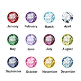 Sterling Silver Personalized Family Birthstone Bracelet