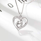 Angel Wing Necklace 925 Sterling Silver Always in My Heart Fairy Angel Wing Memorial Necklace for Women Girlfriend Daughter stock enjoy life creative 