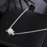 Fashion 925 Sterling Silver Tortoise Animal Anklets for Women Girl Bohemian Chain Anklet Beach DIY Foot Jewelry Party Gift animal anklet Romanticwork Jewelry 