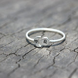925 Silver Custom Zodiac Constellation Ring Personalized Zodiac Ring Horoscope Rings Sun and Moon Ring His and Hers Rings Night and Day Ring
