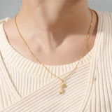 S925 Silver Birth Flower Necklace Bridesmaid Gifts Bridal Party Gifts Birthday Gifts For Her