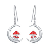 Mushroom Earrings 925 Sterling Silver Mushroom Jewelry Gifts for Women Girls