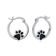 925 Sterling Silver Small Hoop Earrings for Sensitive Ears Cute Animal Jewelry Gifts for Women Daughter