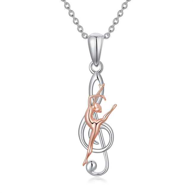 925 Sterling Silver Necklaces for Women Girls Music//Piano/Pendant Graduation Gifts Jewelry for Girls Women