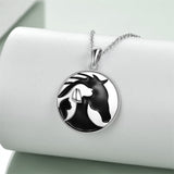 Horse Dog Cat Necklace Girls Pendant 925 Sterling Silver Pendant Pony Necklace Jewelry Gifts for Women Girls
