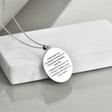 Sterling Silver Saint Michael Necklace Jewelry for Men Protect Us Pendant Jewelry for Father  St Michael Medal for Boys