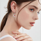 Sterling Silver Mushroom Dangle Earrings