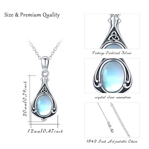 Sterling Silver Opal Turquoise TearDangle Urn Necklace for Ashes