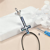 Cross Urn Necklace for Ashes Sterling Silver Abalone Shell Cross Cremation Pendant Religion Keepsake Jewelry Gifts for Women Men