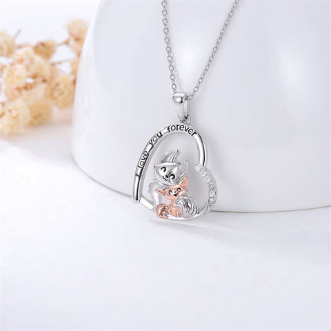 Sterling Silver Squirrel Pendant Necklace