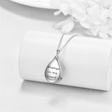 Tree of Life/Hummingbird Urn Necklace Moonstone Necklace for Ashes 925 Sterling Silver Cremation Jewelry for Women