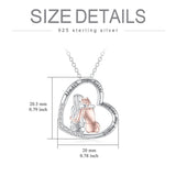 Sisters Necklace Sister Birthday Gifts Sterling Silver Crystal Necklaces Always My Sister Forever My Friend