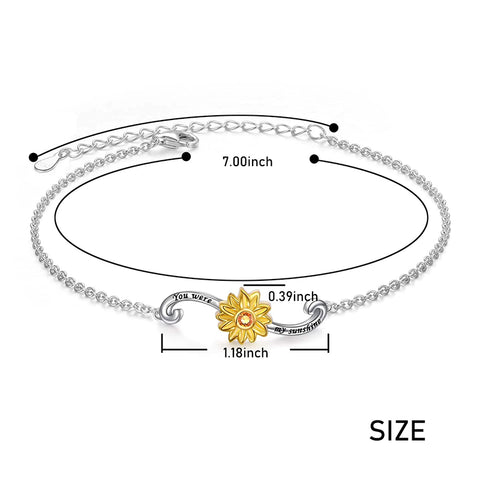 Sterling Silver Forever in My Heart CZ Cremation Urn Locket Memorial Ashes Holder Bangle Urn Keepsake Bracelet