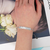 S925 Sterling Silver Wildflower Nature Bracelet